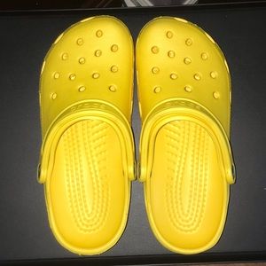 Yellow Crocs